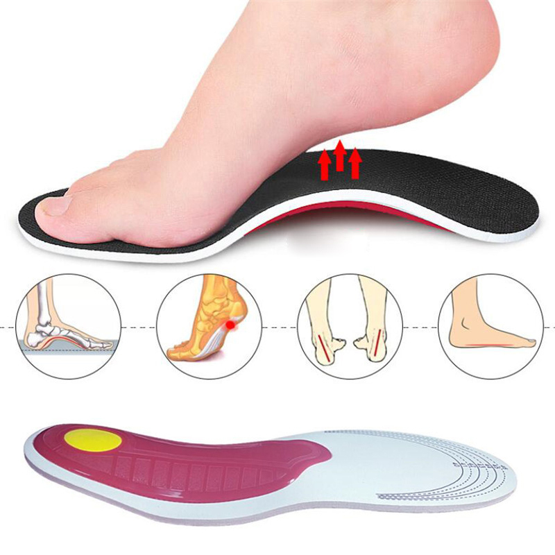 Orthotic Insole Arch Support Flatfoot Orthopedic Insoles For Feet Ease Pressure Of Air Movement Damping Cushion Padding Insole