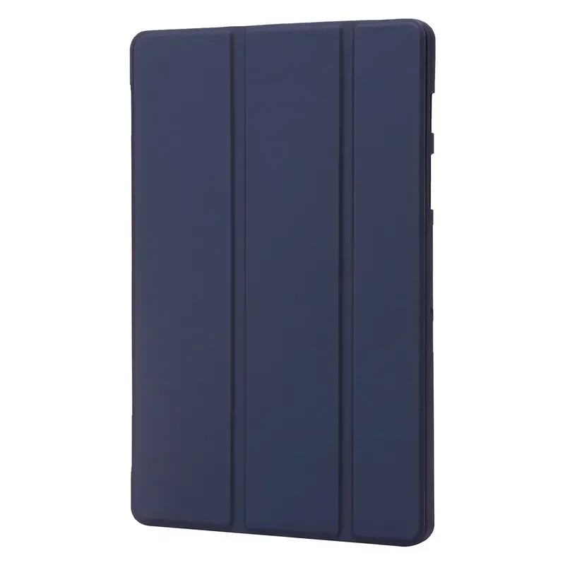 Luxury Business Flip Leather Tablet Case - Premium PU Solid Color Shockproof Protective Cover