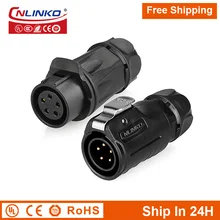 

Cnlinko LP20 Plastic M20 Outdoor 5 7 9Pin Electric Power Connector Plug & Socket Wire Joint for Aviation Marin UAV Free Shipping