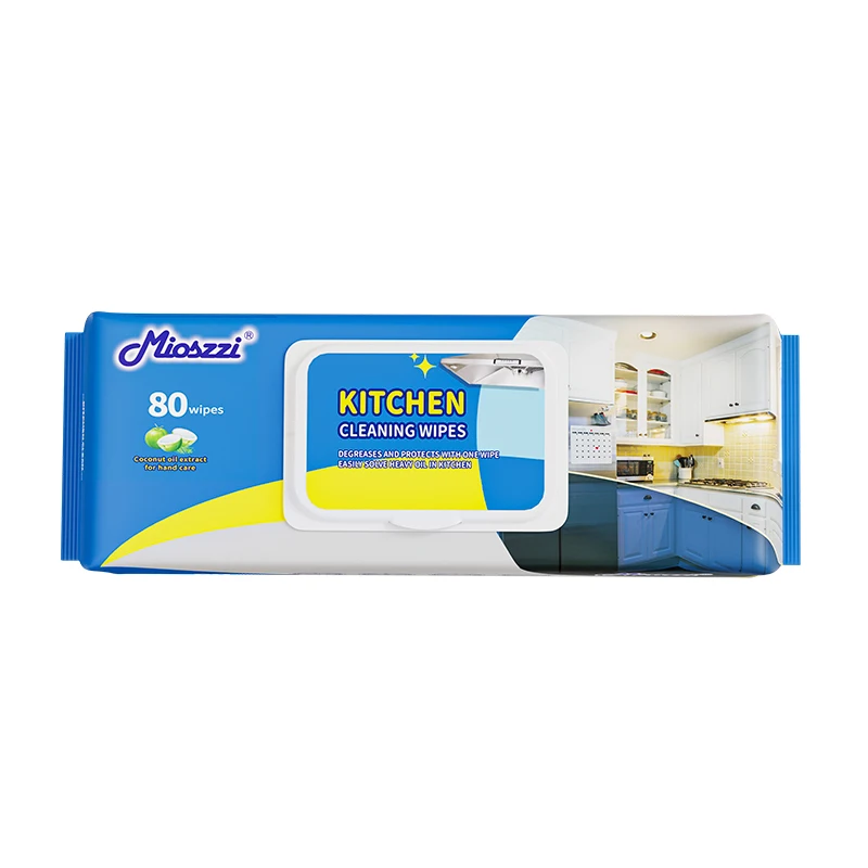 

Mioszzi 80 Count Coconut Oil Extract Kitchen Cleaning Wipes