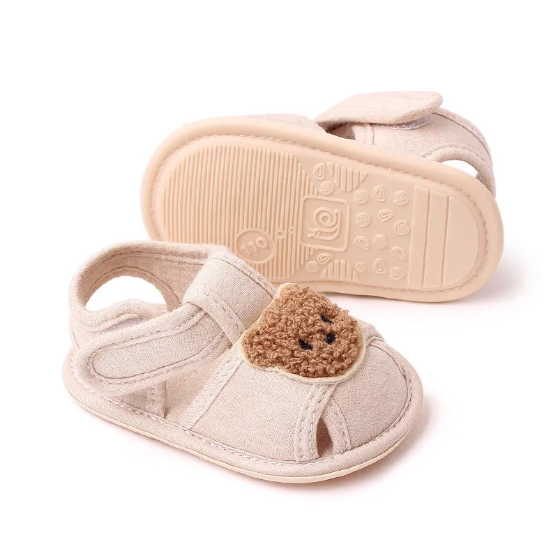 New Spring Autumn Baby Shoes Soft Sole Anti-Slip Infant Cotton First Walkers Cartoon Newborn Boys Girls Crib Shoes
