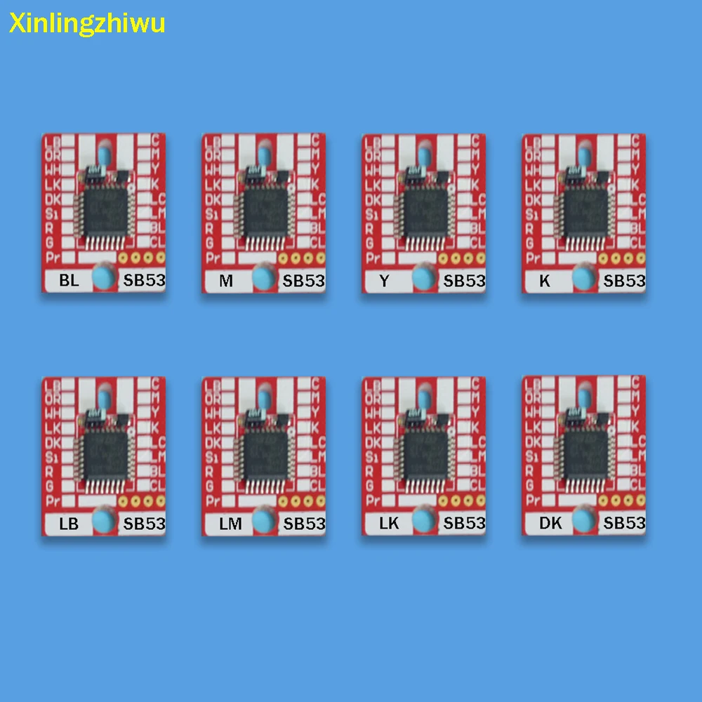 SB53 Permanent Chip for Mimaki JV3 JV33 JV34 JV5 CJV30 TPC1000 TS3 TS34 TS5 Ink Cartridge