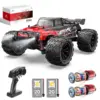 DEERC 9500E 1:16 RC Car: 4x4, 40 KPH, 2.4Ghz, 2 Batteries, Off-Road Monster Truck, Kids/Adults. 1