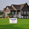 2024 Yard Signs 18 X 12 Inches Double Printing Make America Great Again Trump Us Presidential Campaign Outdoor Insert Sign 1
