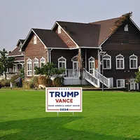 2024 Yard Signs 18 X 12 Inches Double Printing Make America Great Again Trump Us Presidential Campaign Outdoor Insert Sign 1