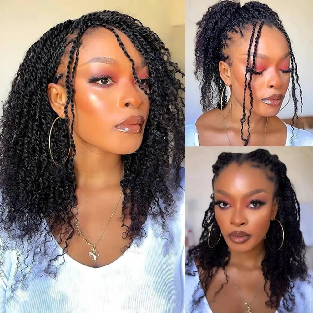 Afro Kinky Bulk Human Hair For Braiding 35g/pc Brazilian Remy Human Hair Extensions for Dreadlock Braiding Crohet