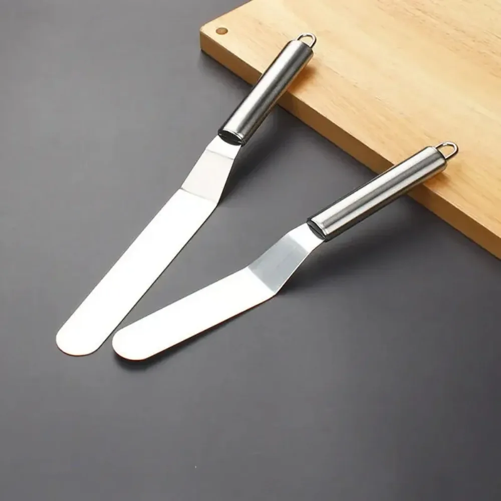 Stainless Steel Icing Spatula Set - 681012 Inch Cake Decorating Tools