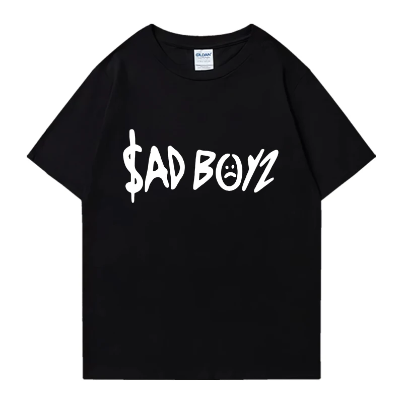 

Hot Rapper Junior H SAD Boyz vintage T-shirts 2024 Unisex Casual Oversized short sleeve t-shirt Men Women funny popular clothing