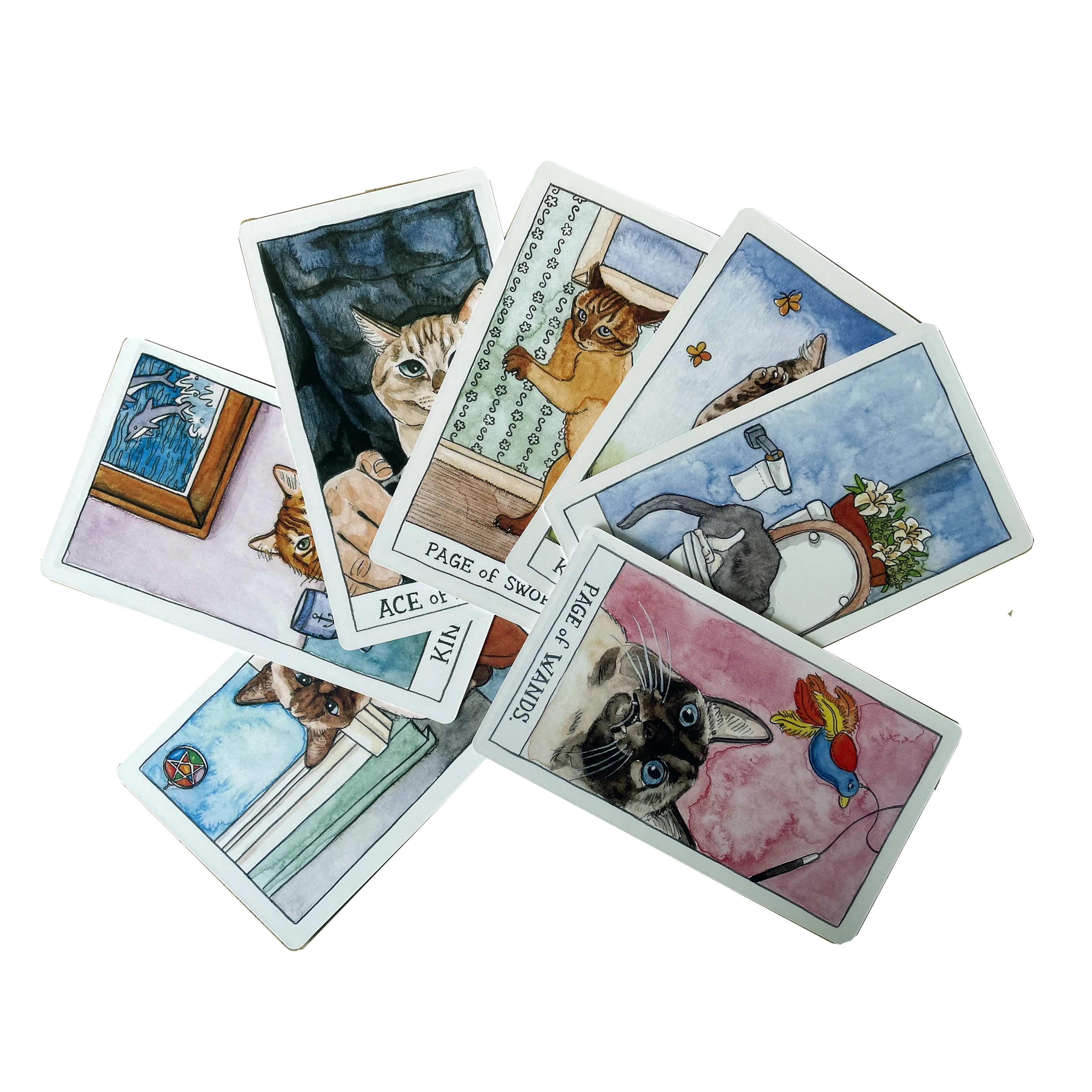 Britt's Third Eye Tarot, jogos de tabuleiro e cartas Vintage, o