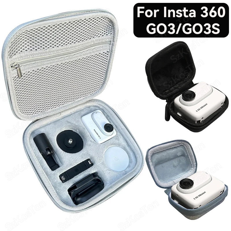 Insta360 X3 Waterproof Carrying Case With Lens Guard And Cap | Hard Shell Travel Bag For X3 Accessories | Buy Now With Express International Delivery