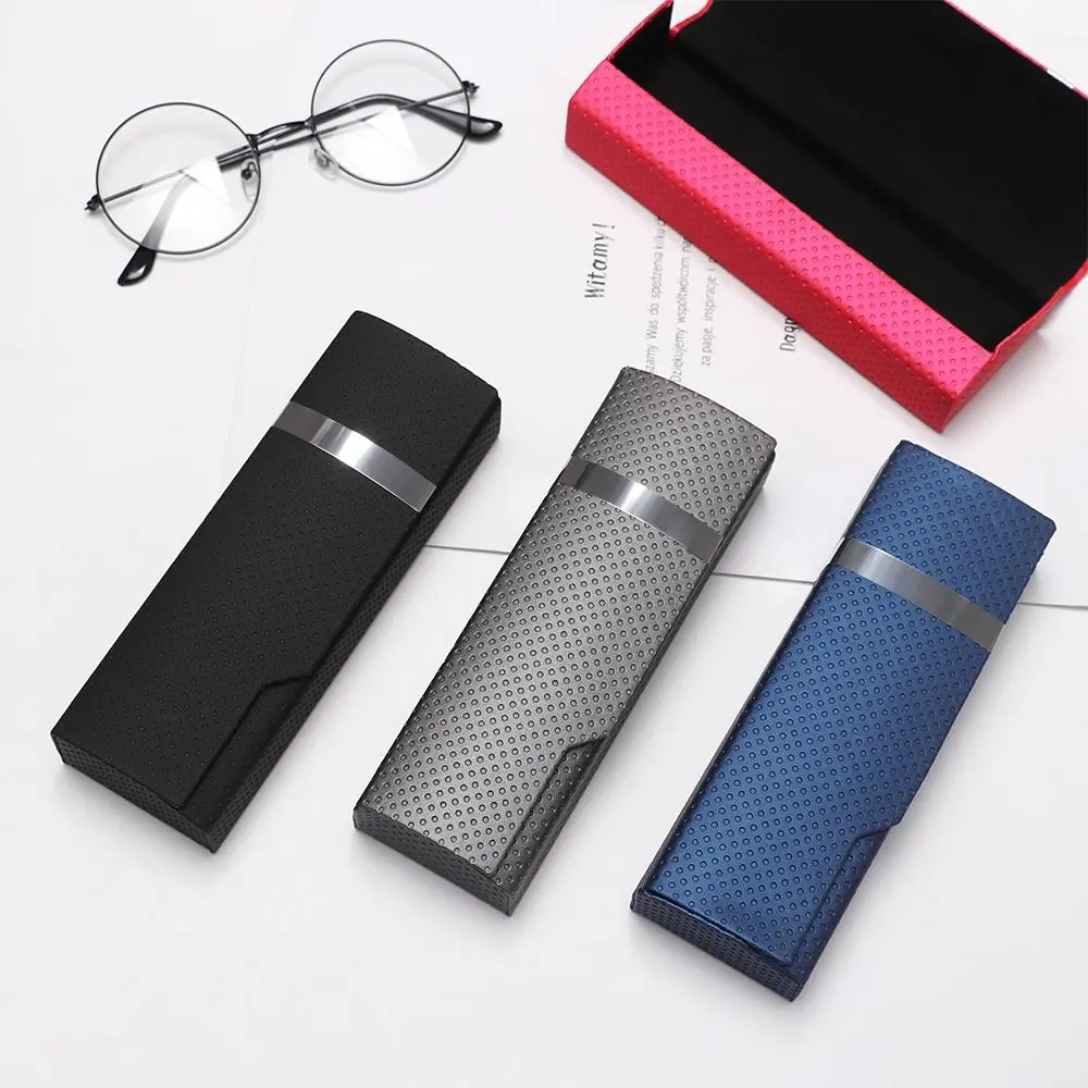 Glasses case zipper eyewear box Glasses Box Hard Case Wood Grain Sunglasses Storage Box Portable Reading Glasses Sunglasses Case Eyewear Protector