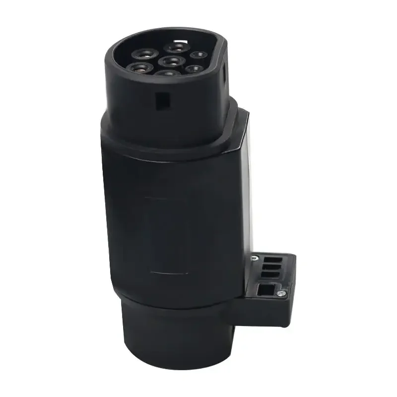 22 KW GB/T to type2 adapter with lock 380 V 32 A EV charger car charger double female
