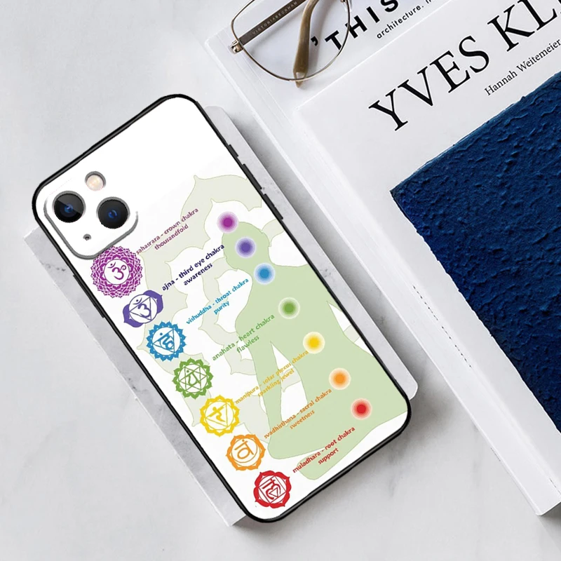 iphone xr phone case Mandala Chakra Yoga Silicone Phone Case For iPhone 11 12 13 Pro Max Mini 6 7 8 Plus SE 2020 X XR XS Max Coque iphone 11 cover