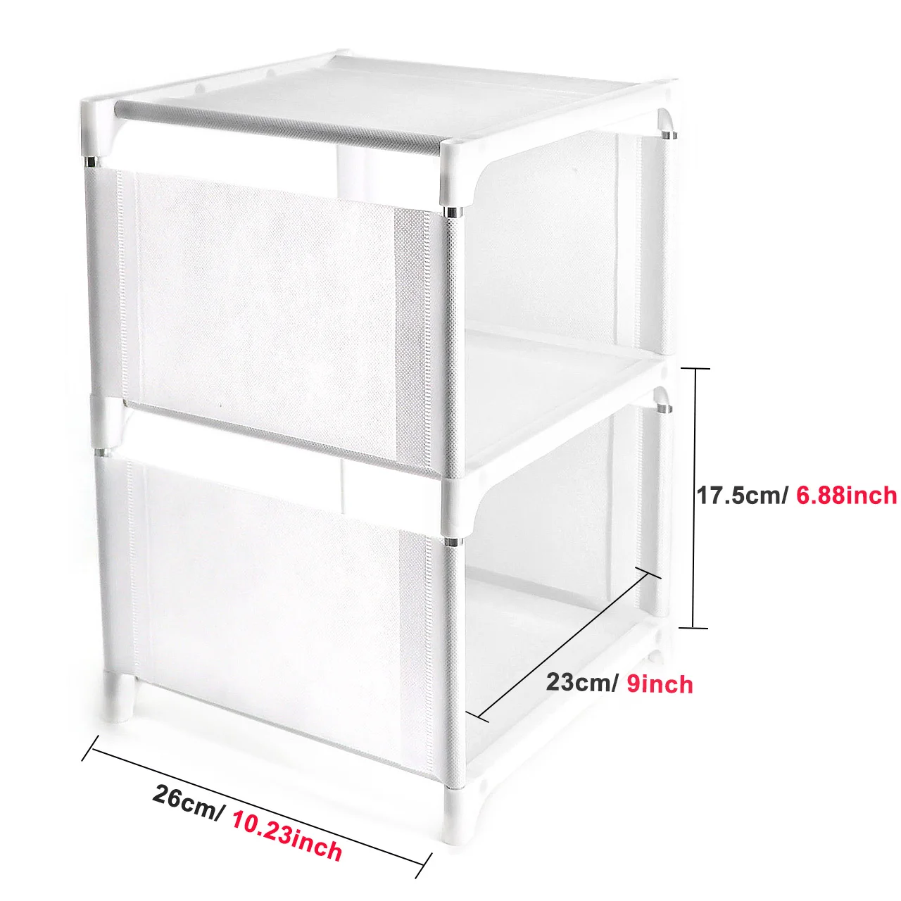 Shoe Rack Storage Organizer Folded 4-8layer Wall Corner Storage Rack Space Saving Shoe Racks for Closet images - 6