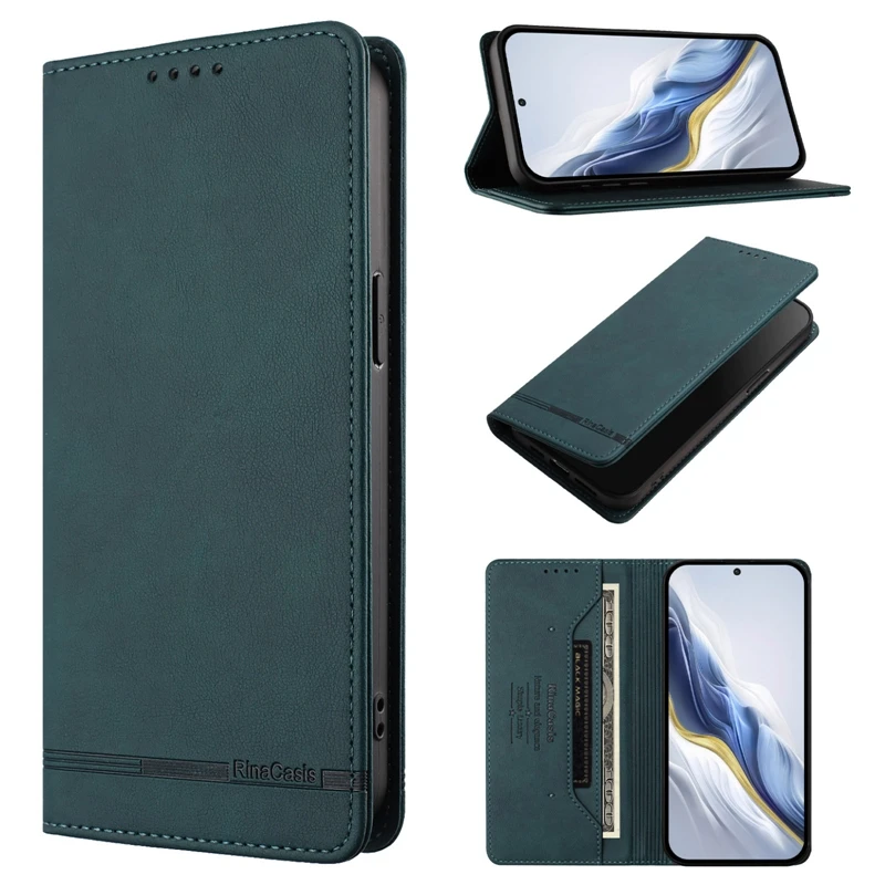 Luxury Leather Magnetic Flip Stand Phone Case Cover - Premium Protection with Elegant Design