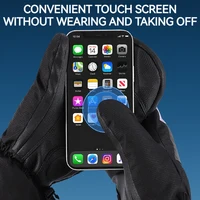 LOOGDEEL Winter Warmth Skiing Gloves Men Women Waterproof Windproof Touch Screen Cycling Motorcycle Bicycle Snowboard Ski Gloves 2