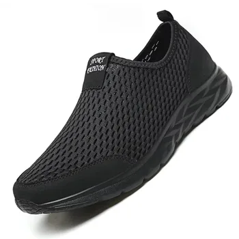 2025 New Shoes Men Loafers Light Walking Breathable Summer Comfortable Casual Shoes Men Sneakers Zapatillas Hombre Plus 1