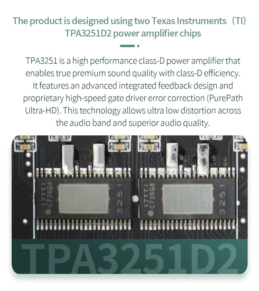 220W*2+350W Sound Amplifier Board XY-S350H TPA3251D2 BT5.1 Channel 2.1 HiFi Ster
