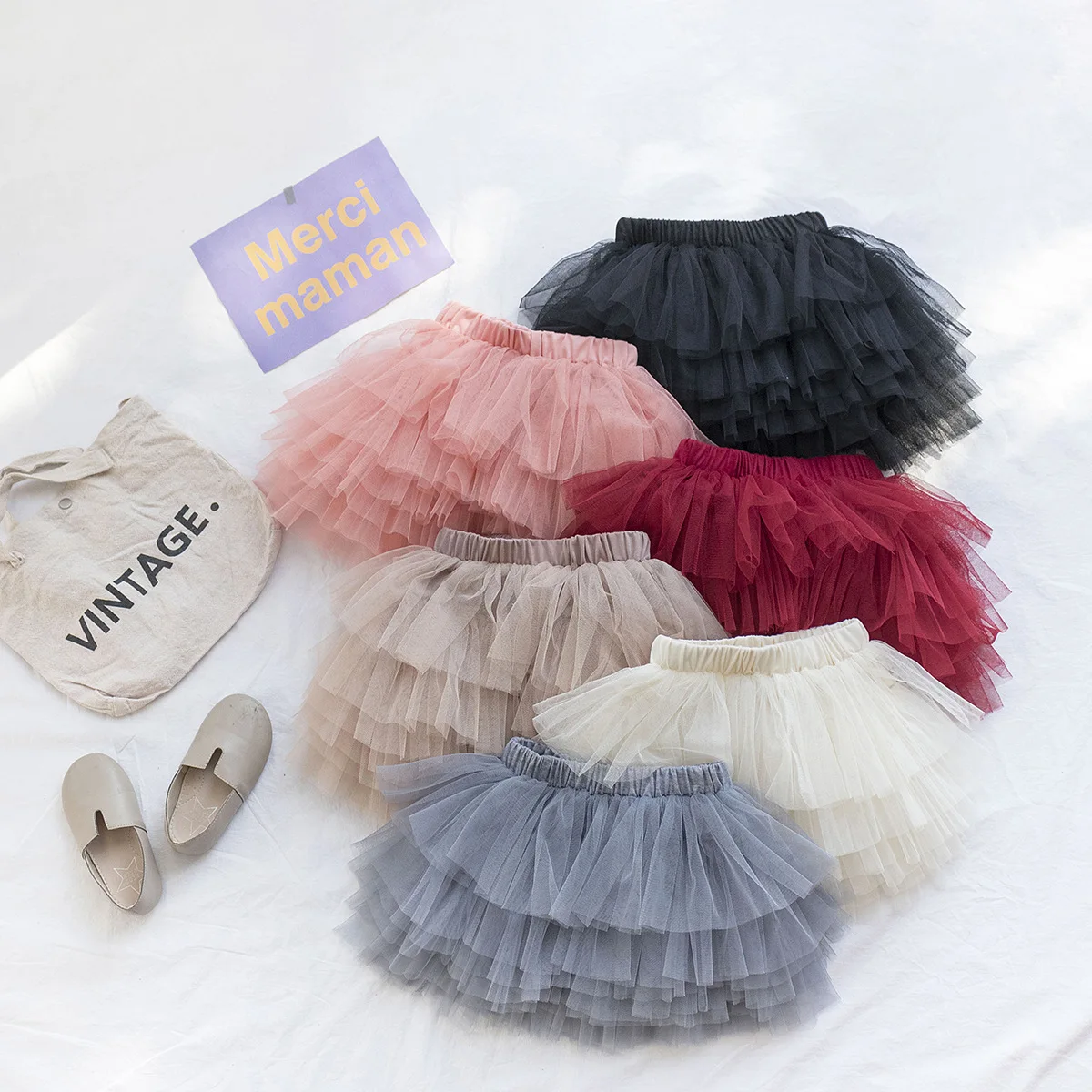 Infant Tutu Skirt Baby Girl Pettiskirt Ball Gown Girls Princess Dress 