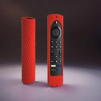 Silicone Remote Control Cover for Fire TV Stick 4K Max 2nd Generation Fire TV Omni Series Remote with Lanyard Glow in the Dark 1