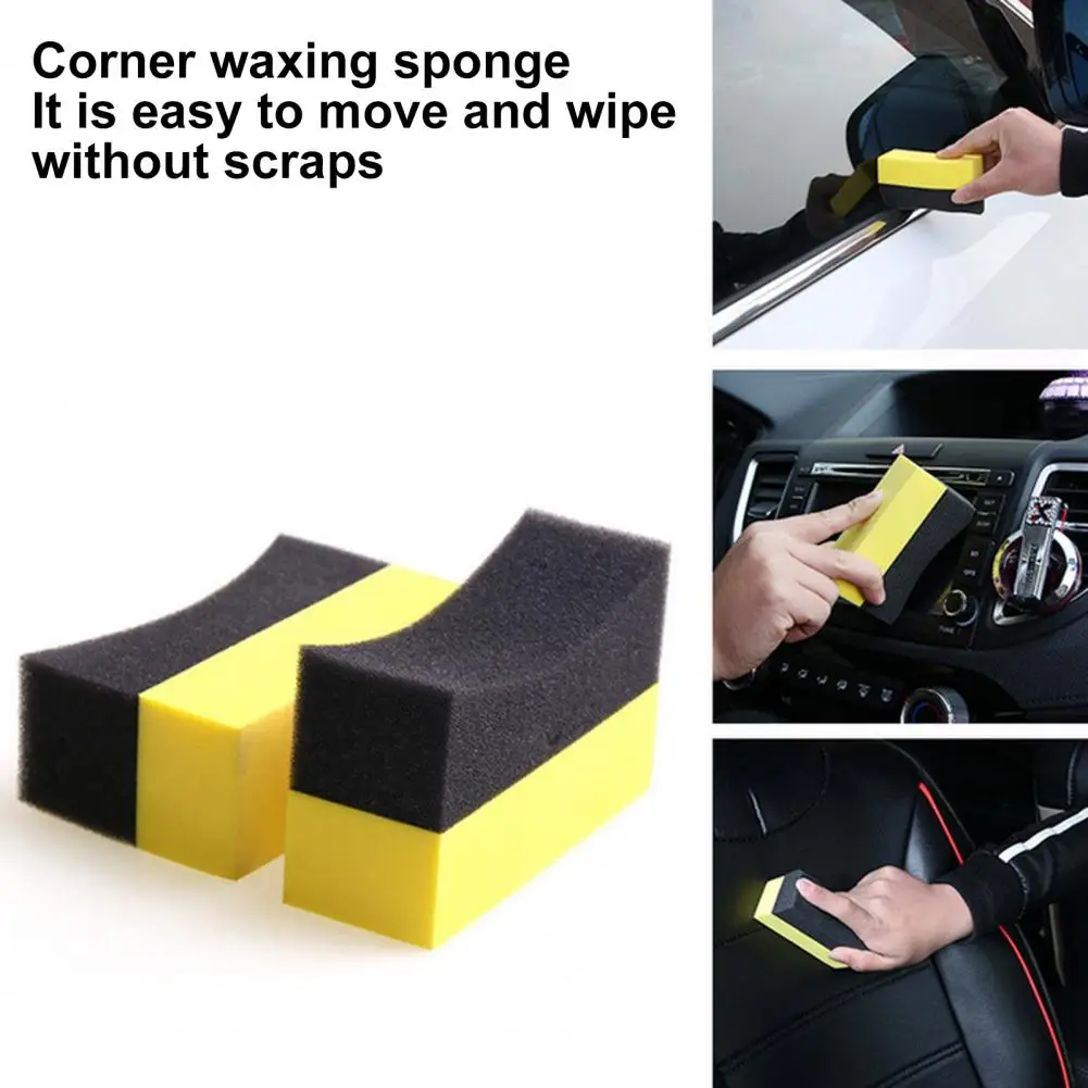 

1Pc/10Pcs Waxing Sponge Lightweight Ultra Thick Super Soft Car Waxing Polish Sponge for Car Cleaning Sponge Waxing Sponge