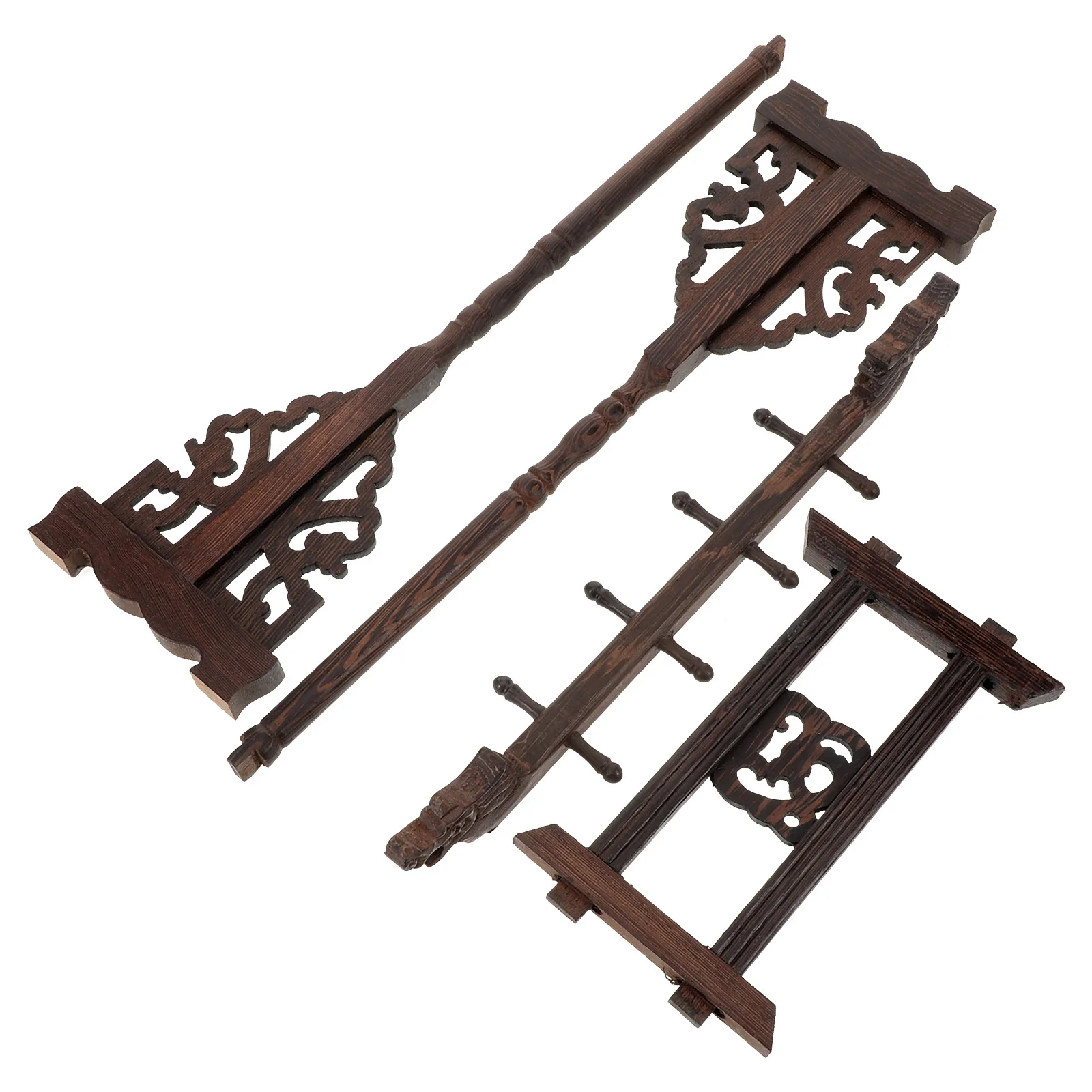 

Office Supplies Brush Holder Chinese Writing Painting Multi-functional Display Rack Home Pen Hanging Student