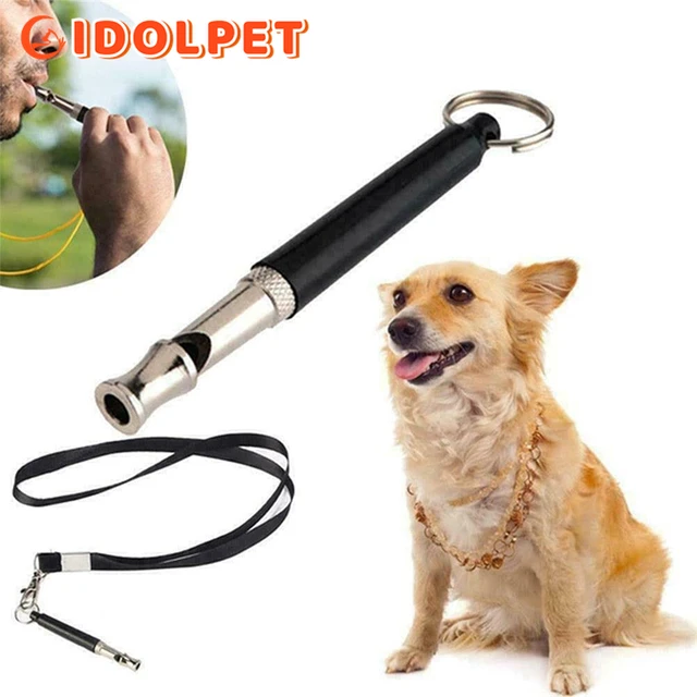 SIFFLET ULTRASON POUR CHIEN A RAPPEL ENTRAINEMENT Dressage Porte