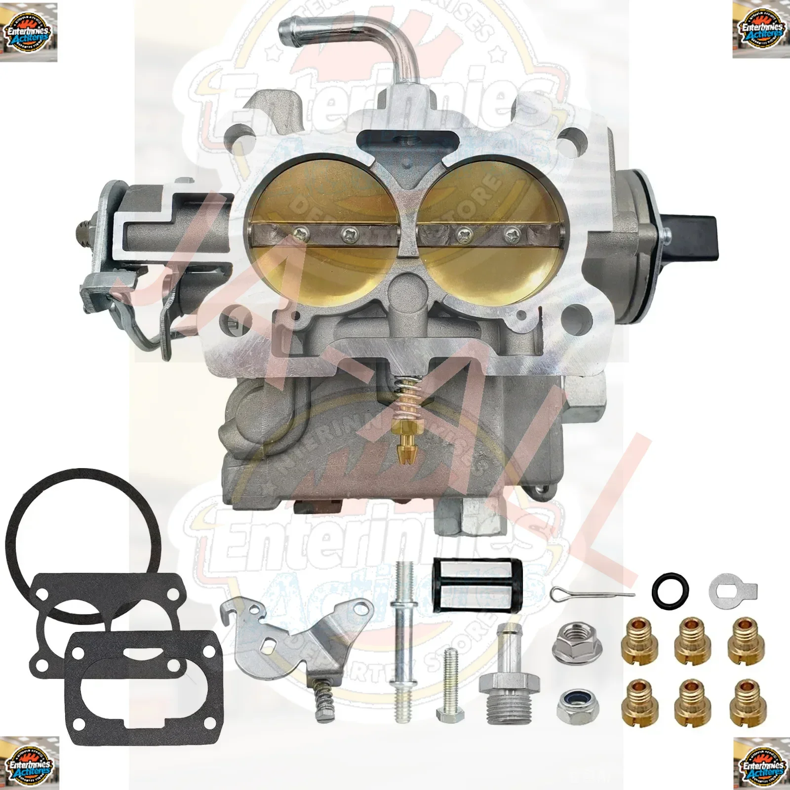V8 5.0L 305 5.7L 350 2 배럴 Mercruiser Rochester Mercar..