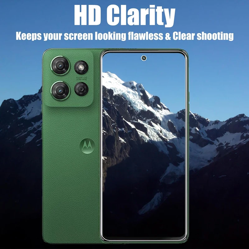 Ultra-Clear Tempered Glass Screen Protector - 9H Hardness, HD Transparency