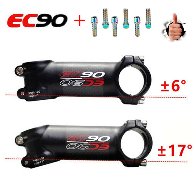 Details about EC90 Carbon Fiber MTB Bar 31.8/25.4*660-760mm Road Bike Stem 6/17° Handlebar Set Details about EC90 Carbon Fiber MTB Bar 31.8/25.4*660-760mm Road Bike Stem 6/17° Handlebar Set