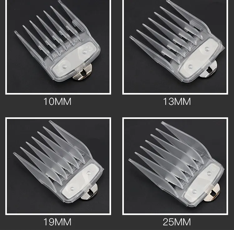 8pcs/set Professional Barber Hair Clipper Guide Combs For Wahl Trimmer Attachment Hair Cutting Limited Comb Salon Haircut Tools