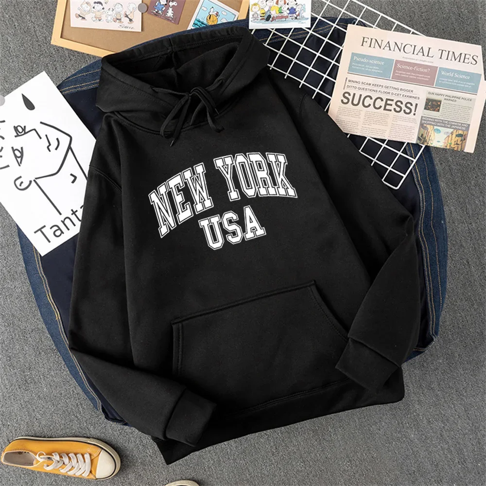 Women Hoody Street Casual Loose Oversized Hoodies Sweatshirt Autumn Fleece Hooded Hip Hop O-Neck Clothing Female 4