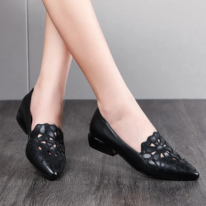 Minimalist Court Shoes Round Toe Pumps Comfort - Temu