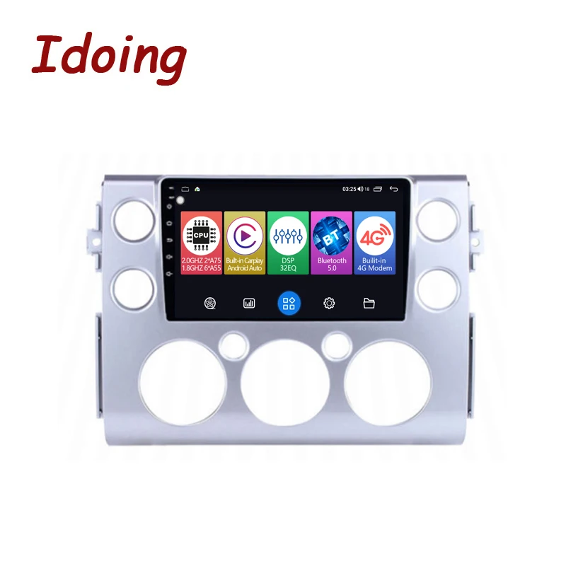 Idoing 9 inch Android Auto Carplay Car Stereo Radio Player For