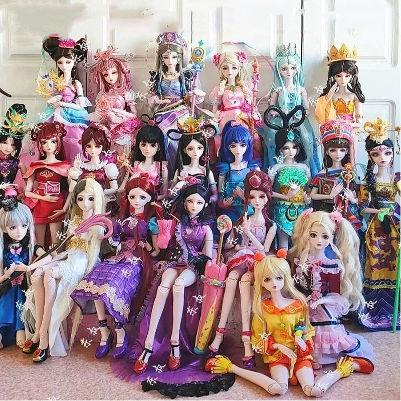 Doll 29cmchildren'S Toy Fairy Dress Up Dream Princess Cartoon Anime Doll Girl Princess 19 Movable Joint Simulation 3d Eyes Doll - Bilde 3
