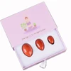 Jaspe rouge naturel pour femmes, exercice Kegel, œuf Yoni, resserrement musculaire du plancher pelvien, boule Ben Wa vaginale, œufs de Massage en Jade lisse 5