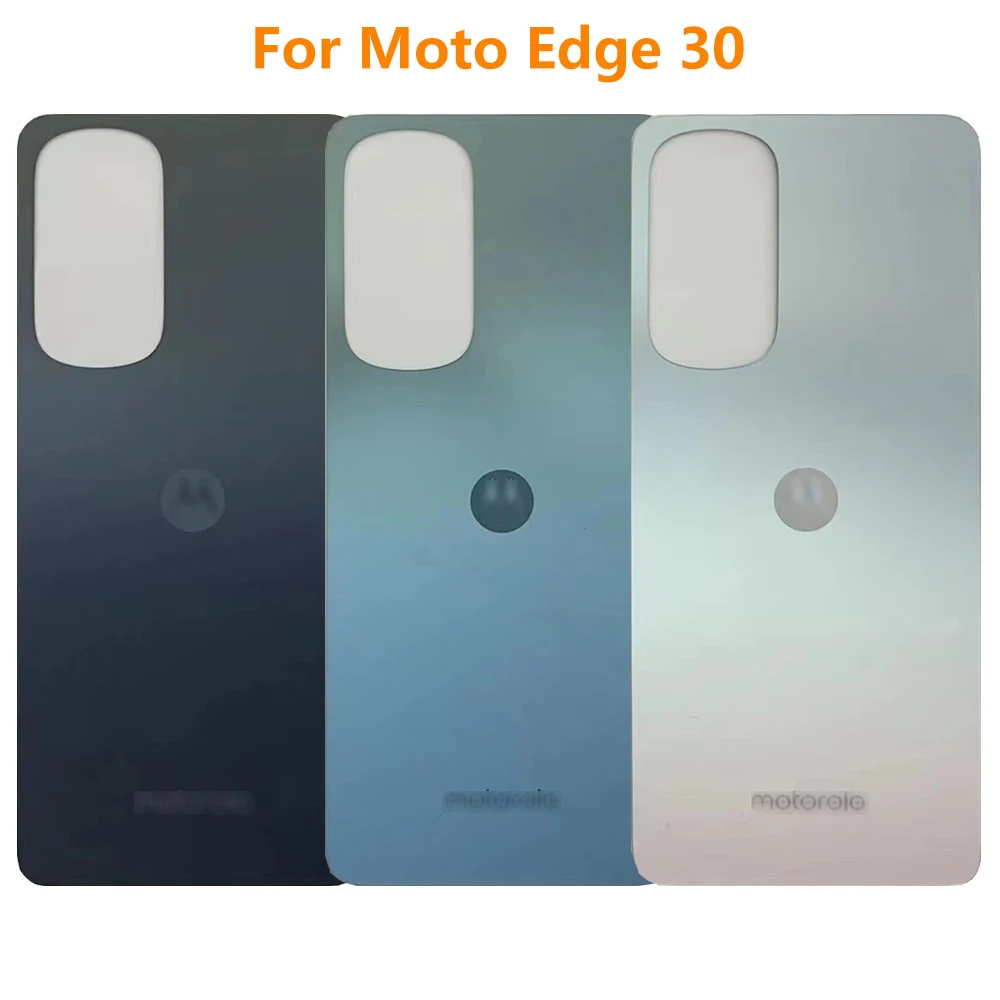 

For Motorola Moto Edge 30 Battery Cover Back Covers Rear Door Housing Case Replacement Repair Parts