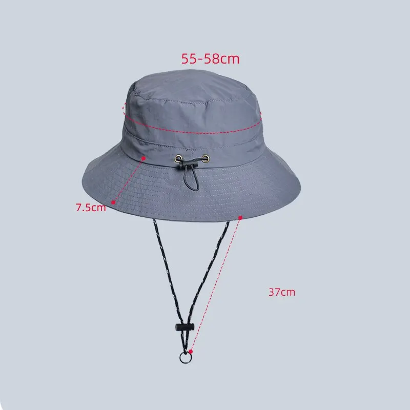 Sun Hats Fisherman Hat Sunscreen Hats Camping Hats Bucket Hats Sun Hat Waterproof Fisherman Hat Women Summer Sun AntiUV Protection Camping Hiking Mountaineering Caps Mens Panama Bucket