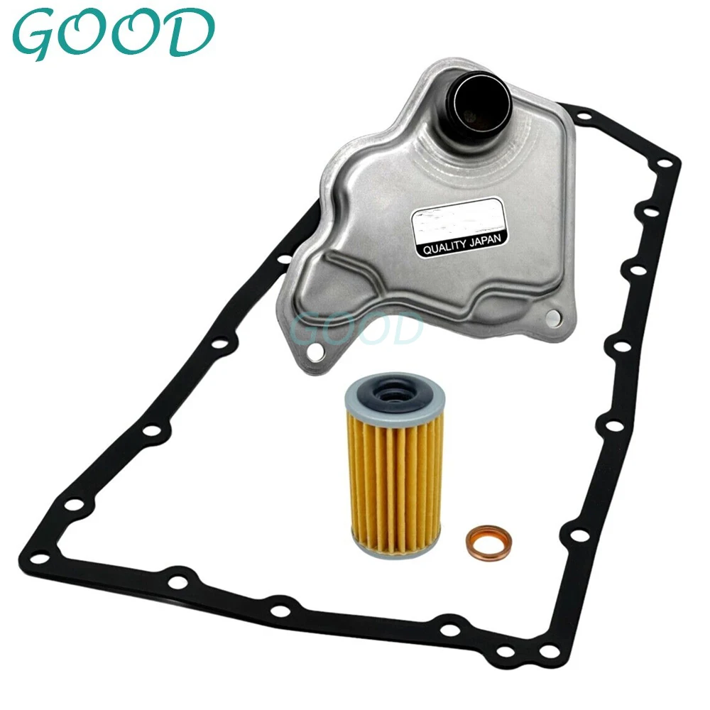 RE0F10D JF017E Transmission Oil Filter + GASKET 31726-28X0A 31728-29X0D For-Nissann