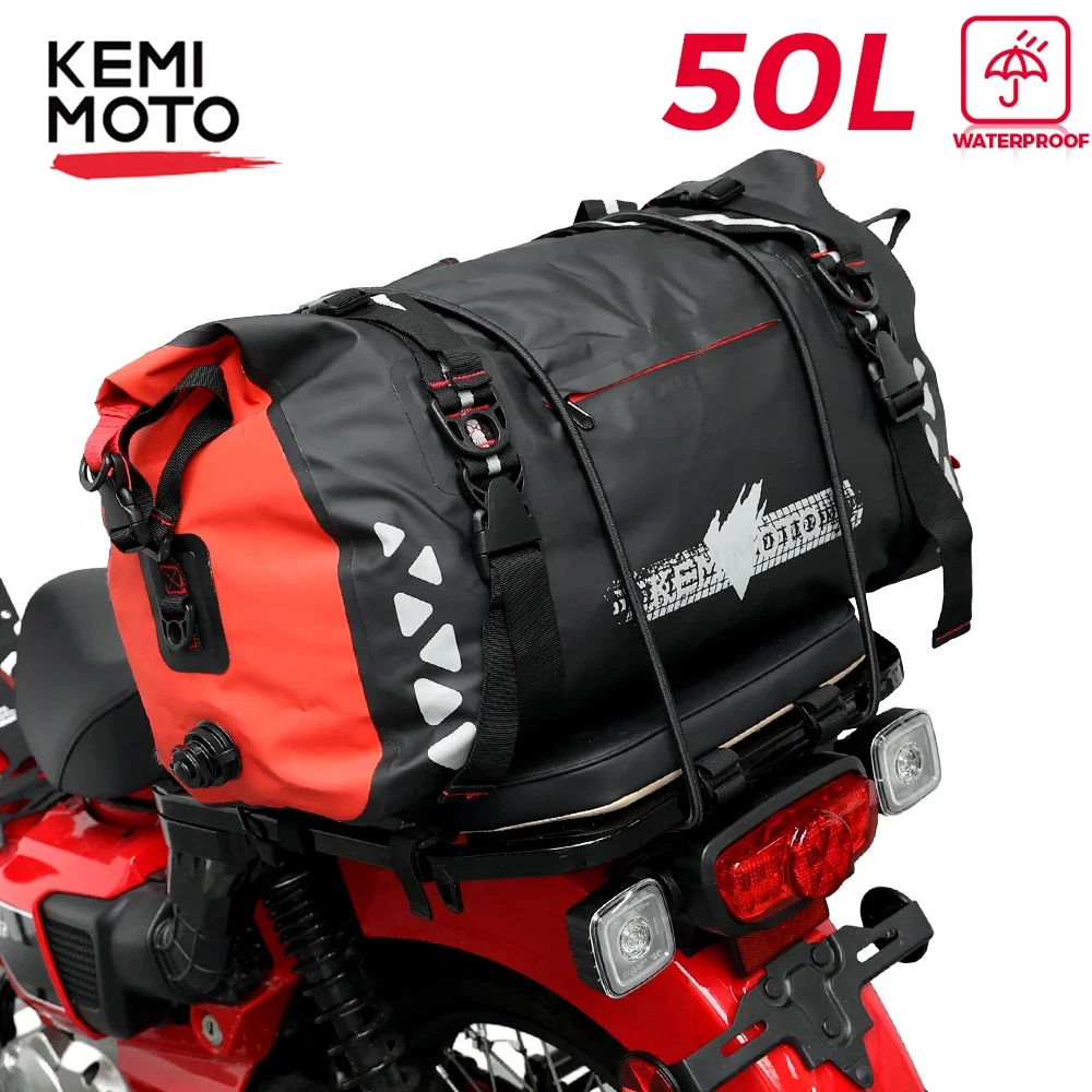 Sac étanche en PVC pour moto, sac sec extérieur, kits de voyage