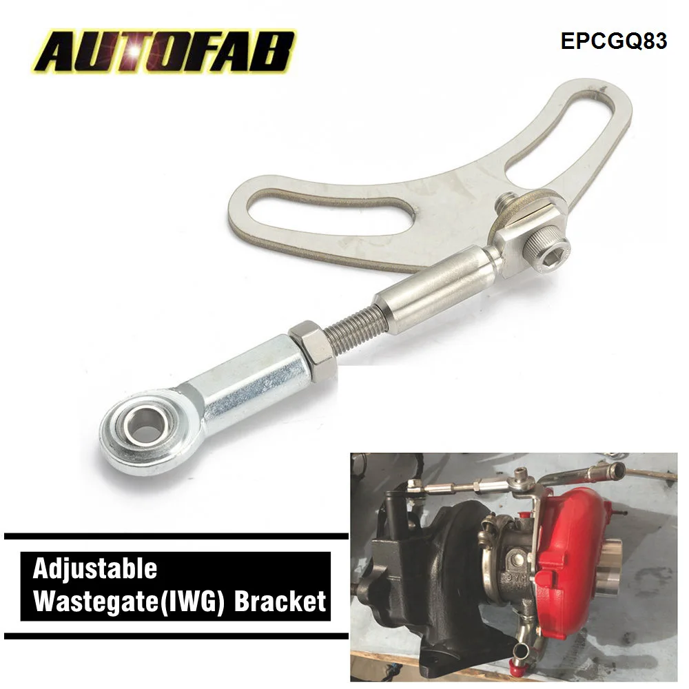 AUTOFABStainlessSteelAdjustableIWGtoEWGBracketConvertKitTurbo