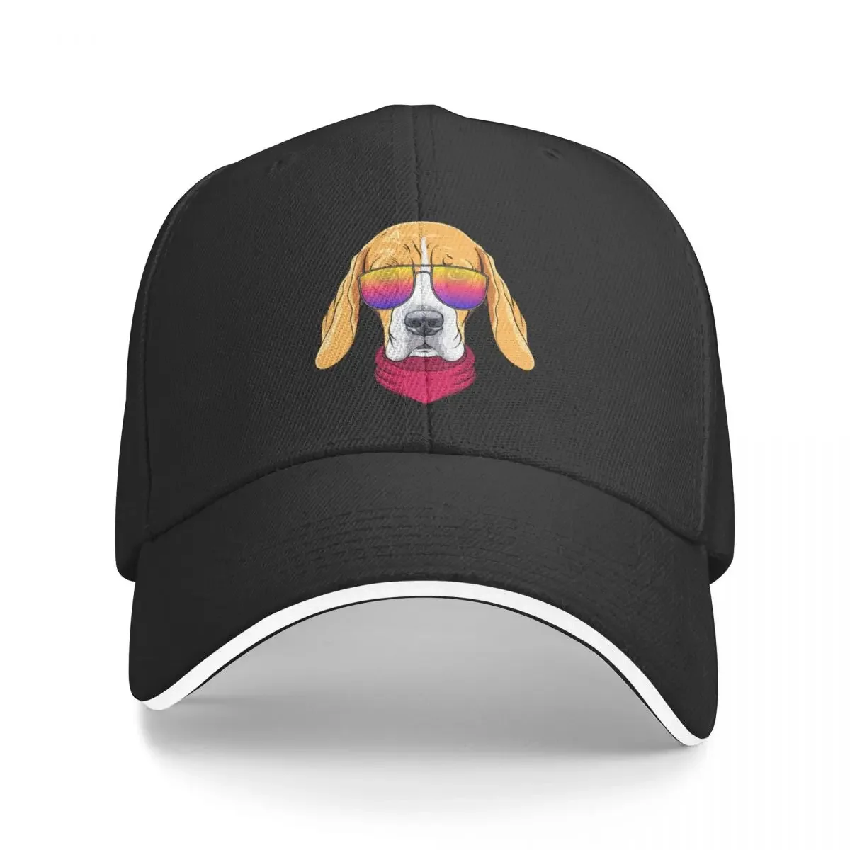 

Hipster serious dog BeagleCap Baseball Cap cute Visor Sun Cap Wild Ball Hat Women's Beach Outlet 2024 Men's
