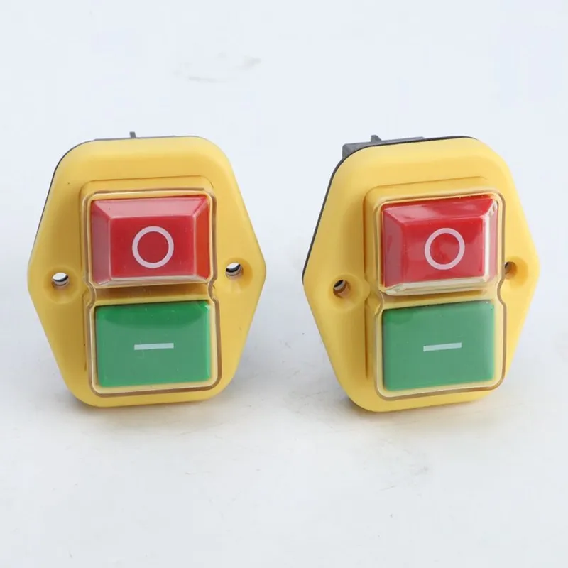 1PC Electromagnetic switch start switch waterproof power tool switch 16A250V4Pins/5Pins Can Replace KJD17B