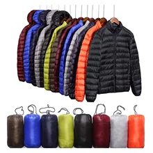 

2022NEW 2021 Winter Jacket Men Parkas White Duck Down Coat Male Keep Warm Lightweight Down Puffer Jacket Men Windbreaker Plus