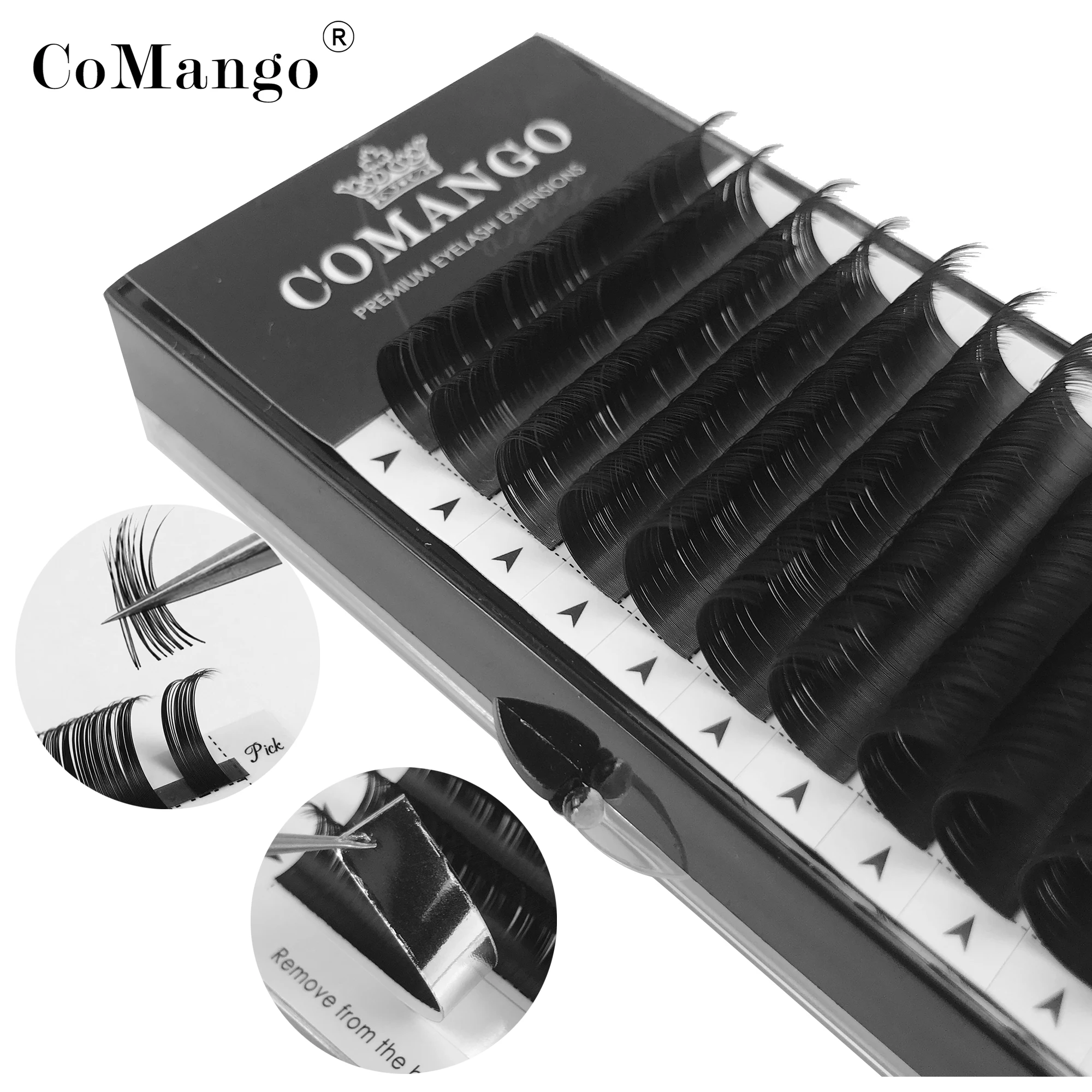 

All Sizes Individual Natural Lashes Extension Maquiagem Cilios For Professionals Faux Mink Eyelash Extension