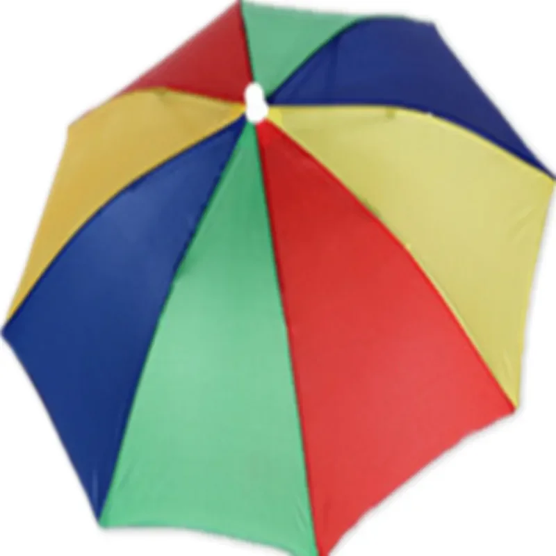 Children's Umbrella Hat Head-Wearing Fishing Travel Sunshade Rainproof Outdoor Windproof Sunny-Rain Umbrella Cap for Fishing Boa