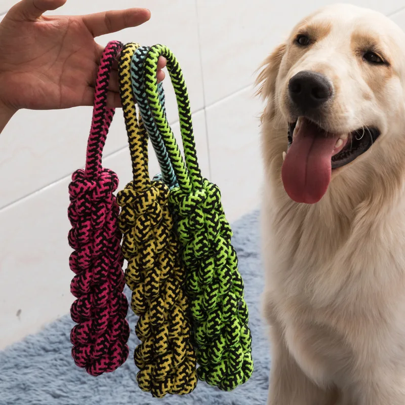 

Giant Dog Rope Toy for Extra Large Dogs-Indestructible Dog Toy for Aggressive Chewers and Large Breeds 42IN Long 6 Knot