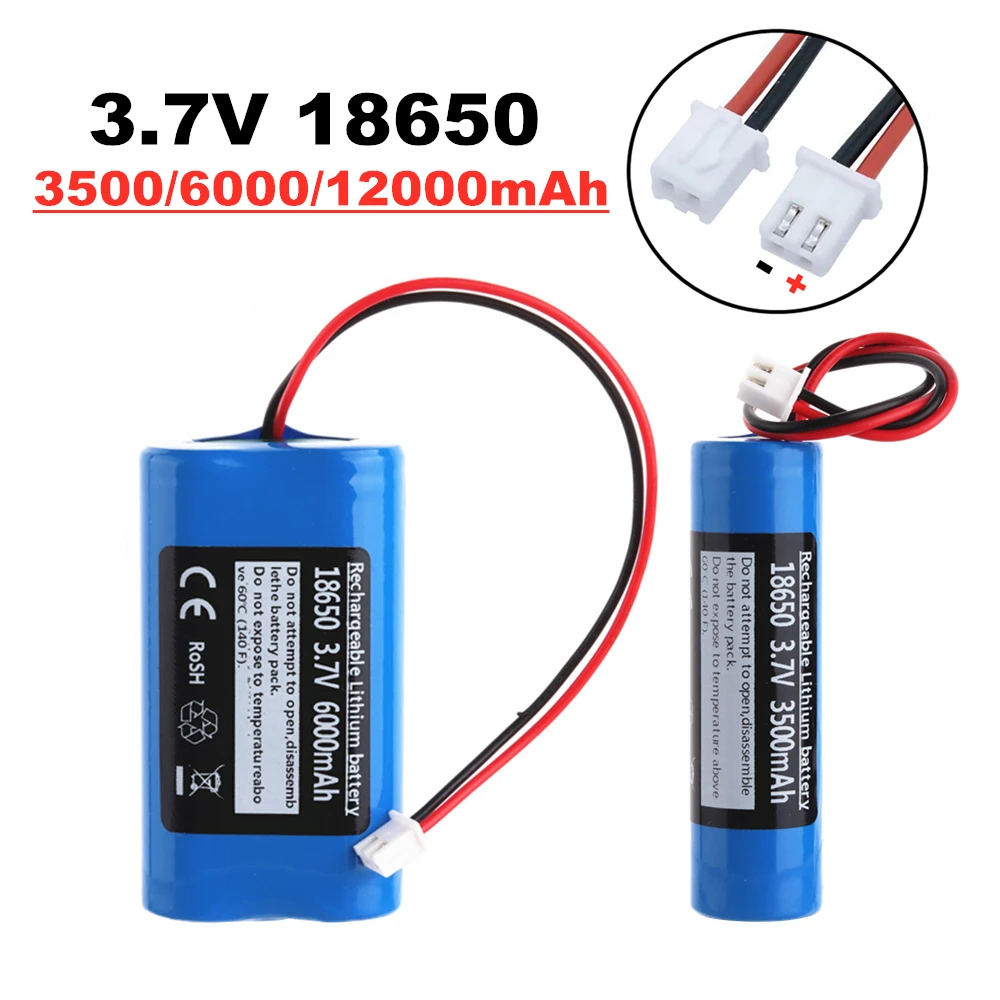 37V186503500600012000mAhLithiumBatteriesRechargeablebattery