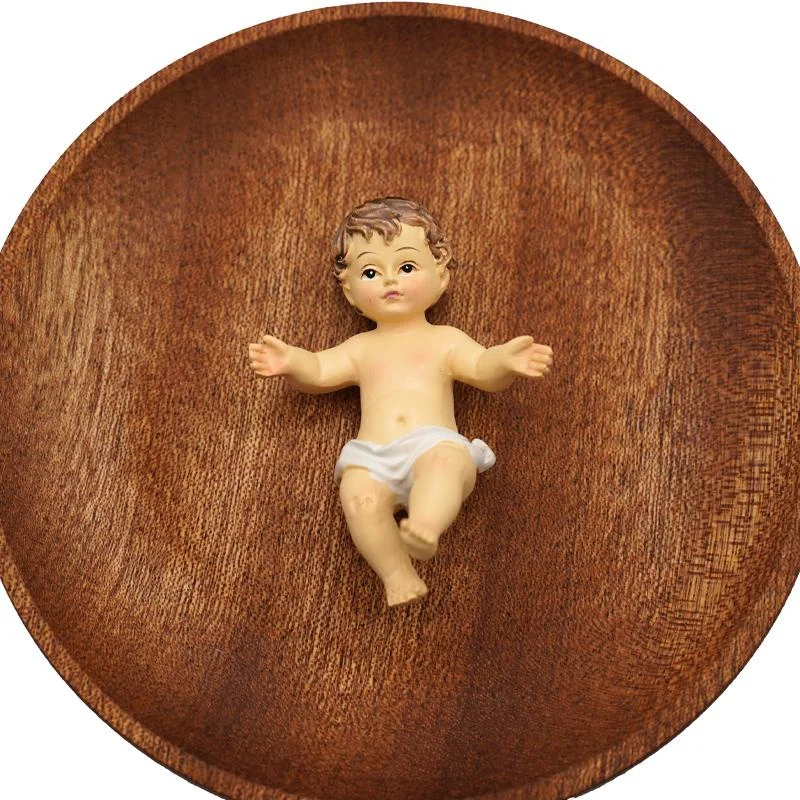 6cm/10cm/15cm Baby Jesus Doll Statue Infant Advent Ornament Religious Jesus Figurine Home Church Christmas Craft Decoration Gift christian statue,home decor items