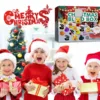 Christmas Advent Calendar With 24 Rubber Ducks 24 Days Countdown Calendar Rubber Ducky Bath Toy Creative Christmas Gifts 3